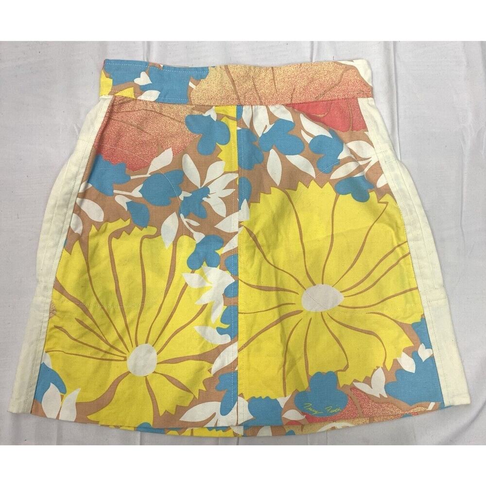 Tracy Feith For Target Women’s Floral Multicolor A-Line Mini Skirt Size 7